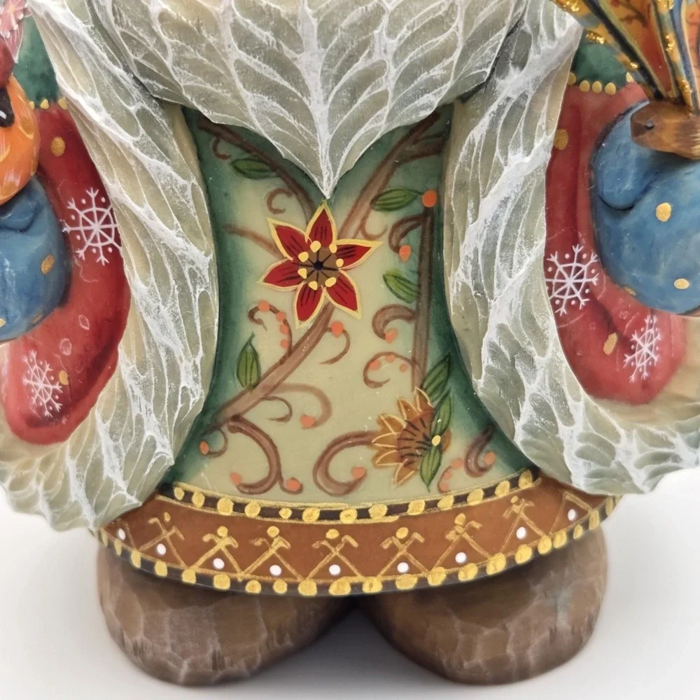 G. DeBrekht 2008 Flitter Flutter Old World Santa Limited Edition Series 518014